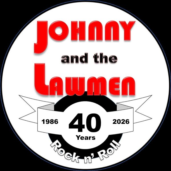 Johnny and the Lawmen 40th anniversary logo
